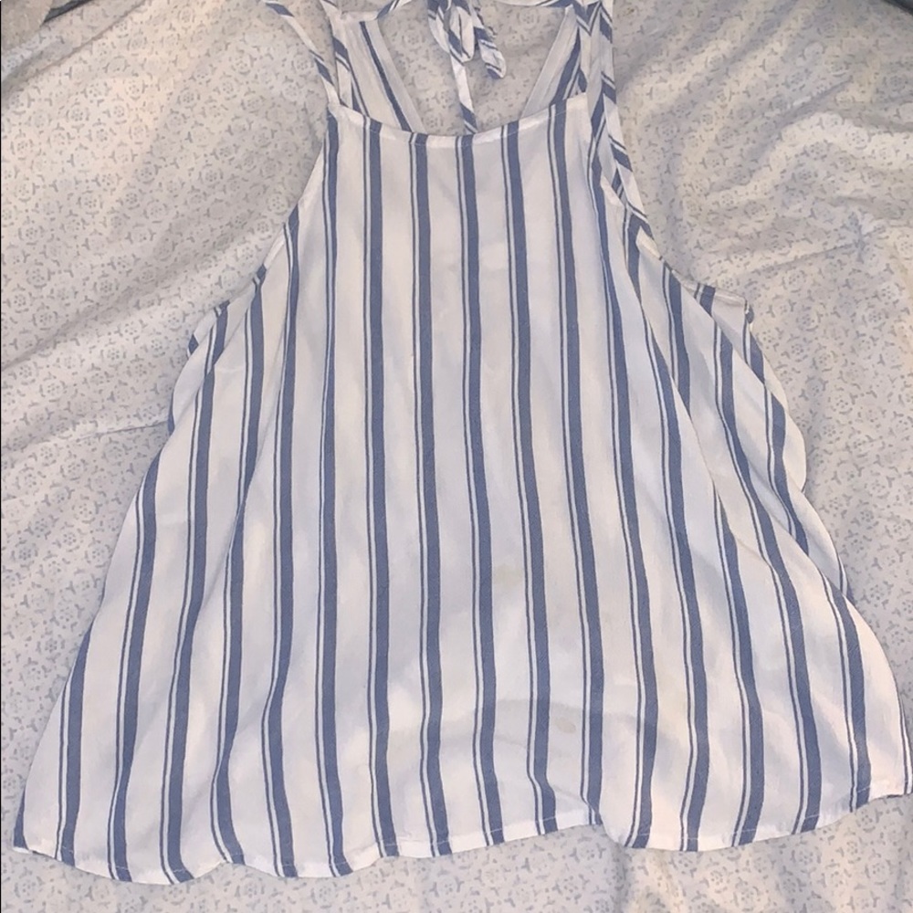 Striped Hollister Halter Top